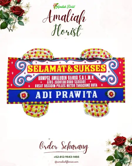 Papan Bunga Ucapan Selamat Mangli Wetan